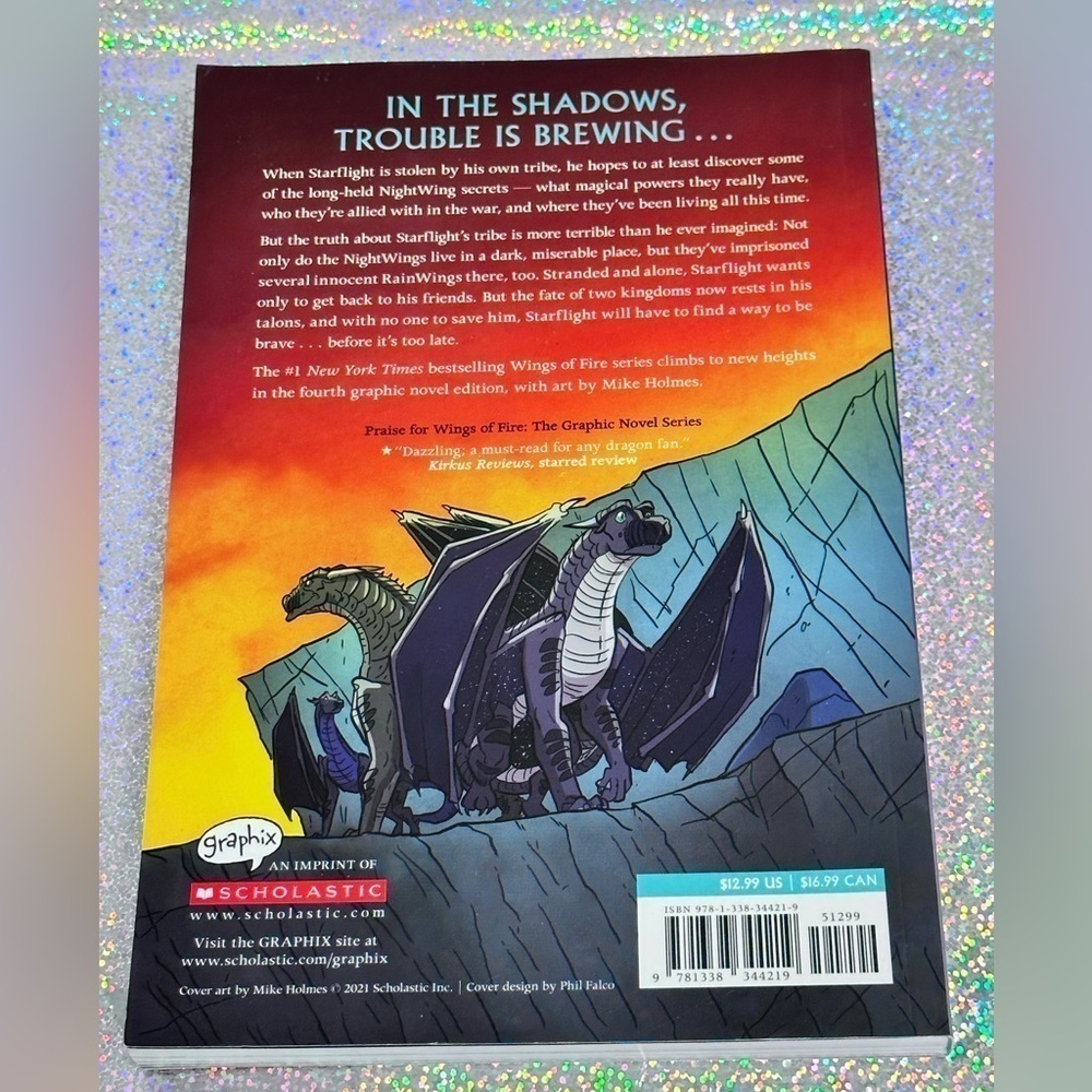 Wings of Fire: Book Four The Dark Secret (The Graphic Novel #4) Tui T Sutherland - Picture 2 of 11